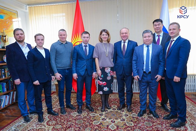 The management of KRSU met with the delegation of the IPA CIS Council