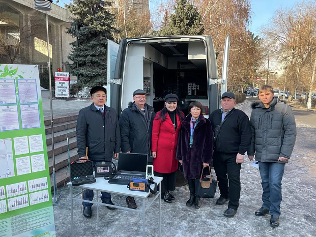 В Бишкеке появилась автолаборатория мониторинга экологической ситуации