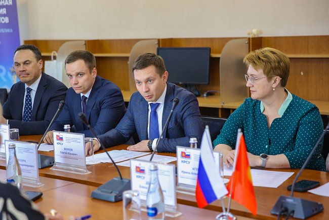 Warm meeting with the delegation from St. Petersburg: KRSU strengthens strategic ties