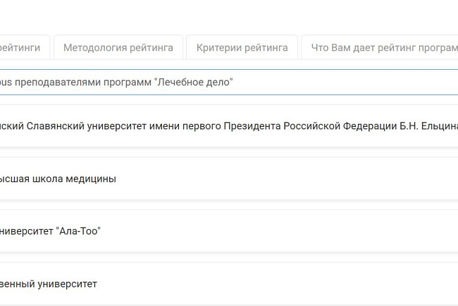 KRSU is the leader in educational programs according to the results of the EdNet 2025 rating