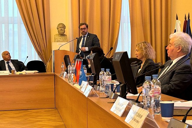 KRSU employees took part in the international conference of the Russian State University for the Humanities dedicated to historical memory and education