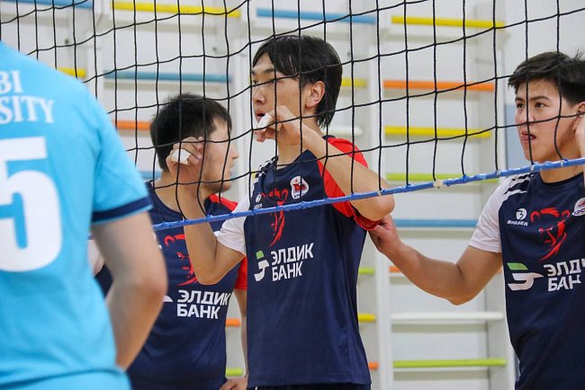 The KRSU men's volleyball team confidently declares itself at the Universiade!