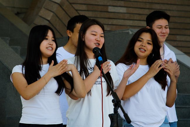 Kindness and inspiration: a charity fair was held at KRSU in support of children with cancer