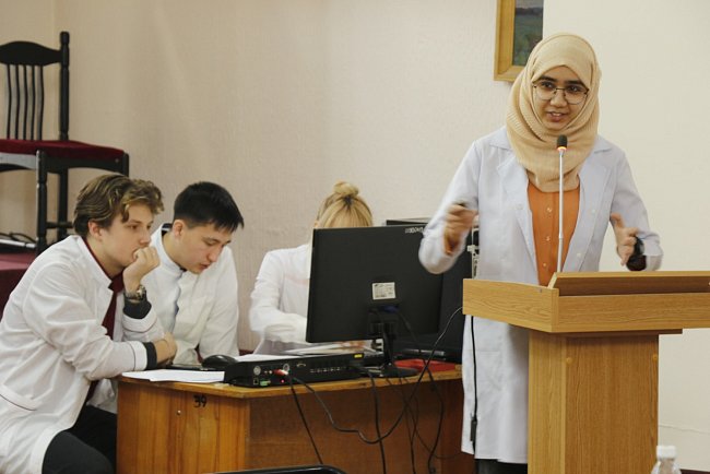 Young scientists spoke about English-language medical education in Kyrgyzstan