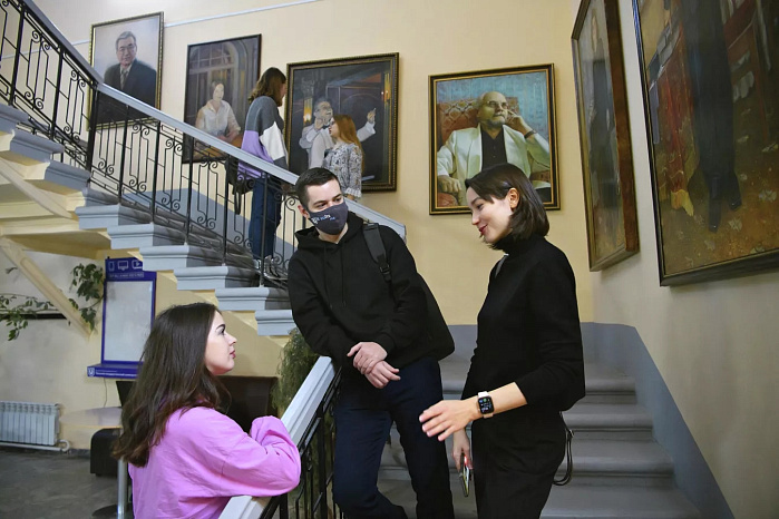 Video bridge about cooperation between Slavic universities