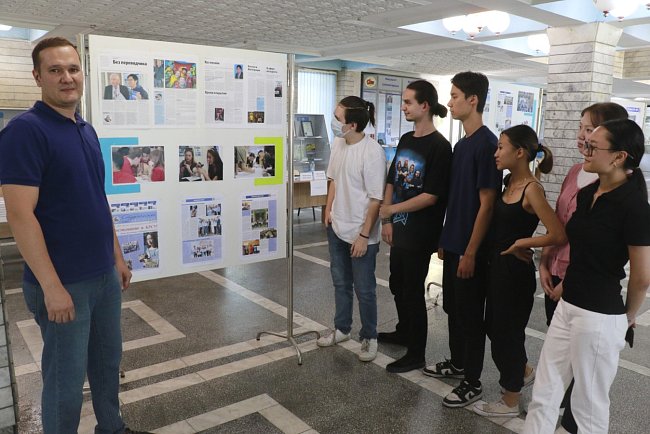 Living Chronicle: «Student Review» KRSU celebrates its double anniversary