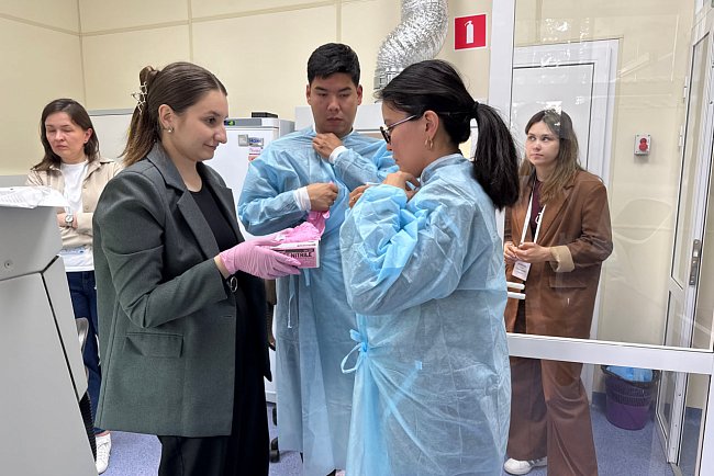 Staff of the KRSU Faculty of Medicine were trained in biobanking, genetic research and cellular technologies