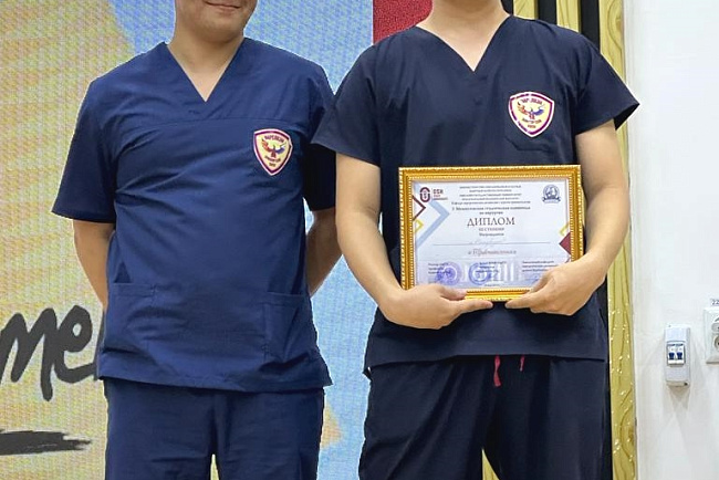 Команда КРСУ стала второй на межвузовской олимпиаде по хирургии