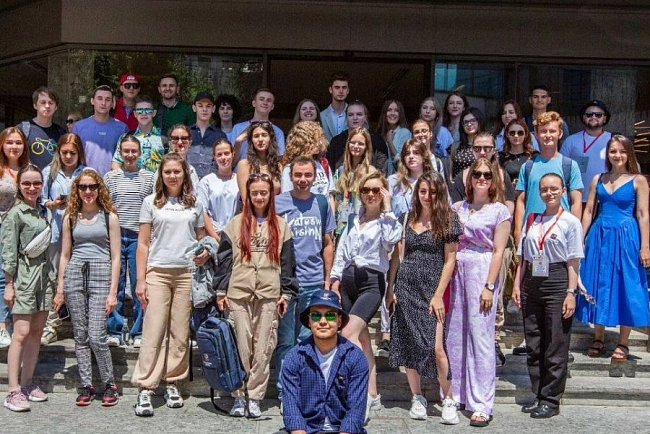 KRSU student A. Fedoseeva took part in a media school for young compatriots