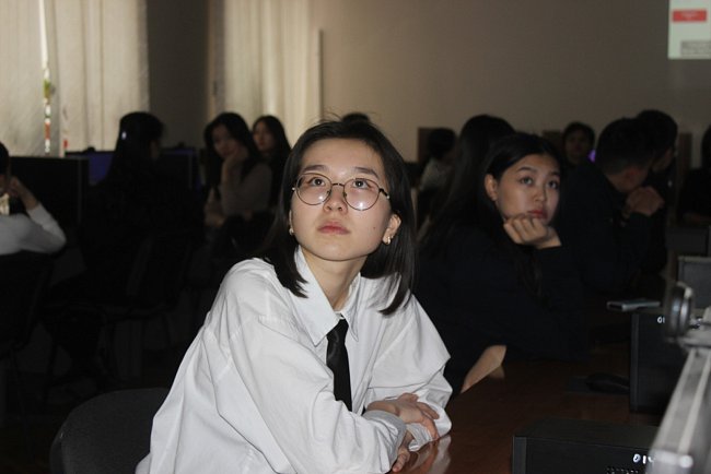 KRSU students were told about public service in Kyrgyzstan