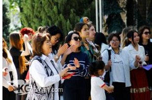 A charity fair was held at KRSU in support of children with cancer