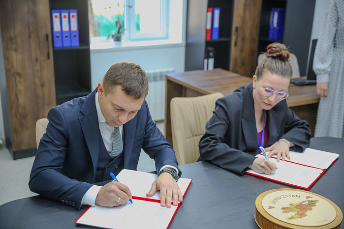 TS Solution — the first Russian industrial partner of the Kyrgyz-Russian Slavic University. B. N. Yeltsin!