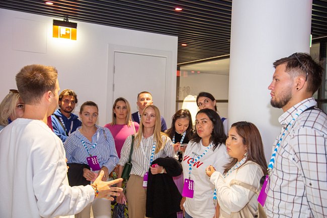 Leading specialist of the KRSU Olympic Institute Samrat Karachev visited a blog tour of Moscow organized by Rossotrudnichestvo