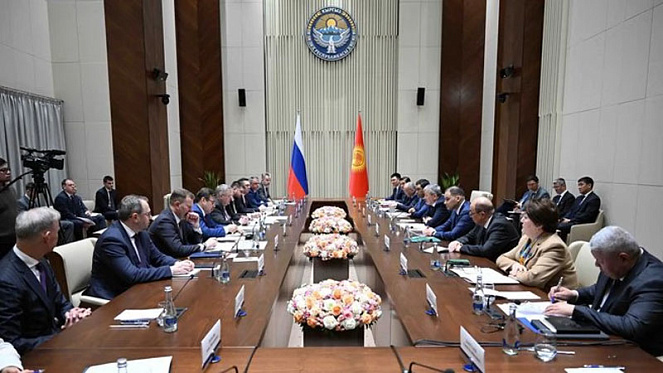 A meeting of the co-chairs of the Intergovernmental Russian-Kyrgyz Commission on Trade, Economic, Scientific, Technical and Humanitarian Cooperation took place in Bishkek