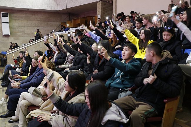 A big New Year's concert has died down at KRSU «(photo gallery)