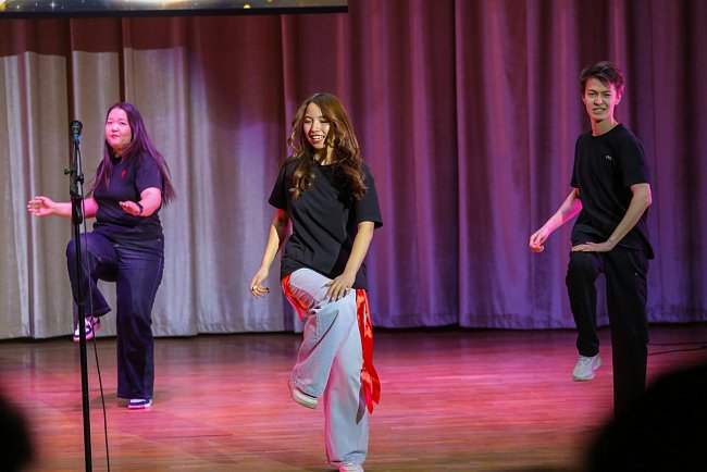 KRSU students celebrated the New Year brightly!