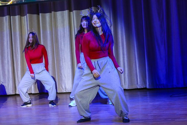 KRSU students celebrated the New Year brightly!