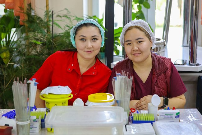 Donor Day at KRSU: more than 50 people donated blood and helped save lives