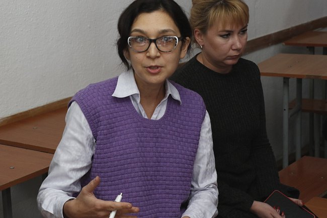 SFU teachers shared educational practices with teachers of the Kyrgyz Republic