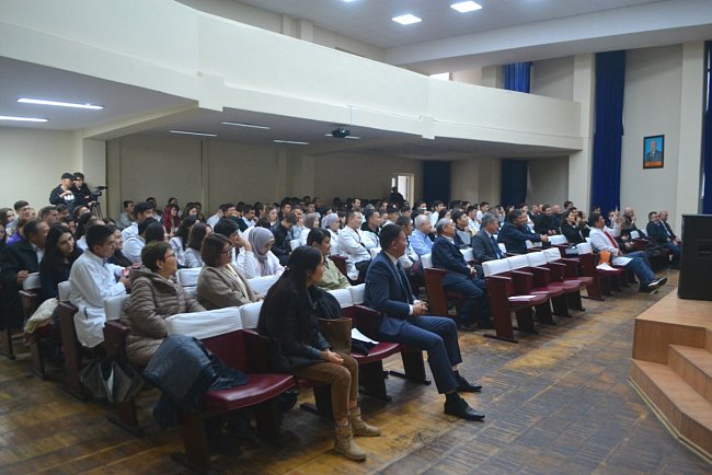 A conference dedicated to the 80th anniversary of KRSU professor Zakir Kamarli was held in Bishkek