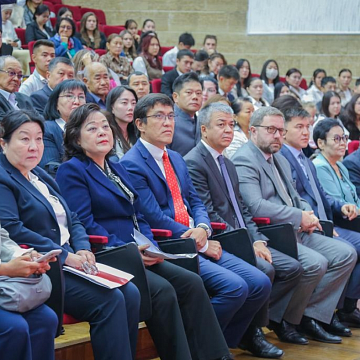 KRSU celebrated the 75th anniversary of the founding of the PRC and opened the Institute of World Languages