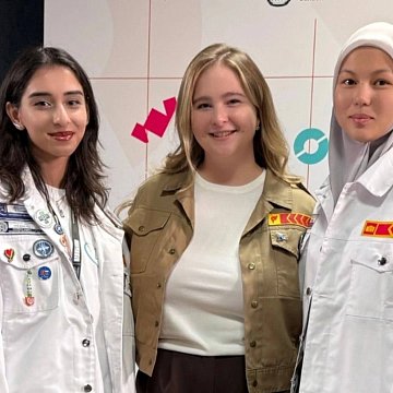 KRSU students take part in the All-Russian Media School of the Russian Academy of Arts and the Center «SHUM»