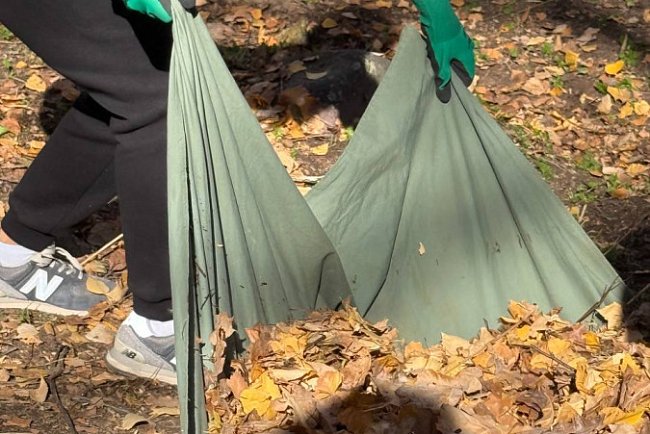 KRSU for the environment: cleanup day in the Kegeti gorge