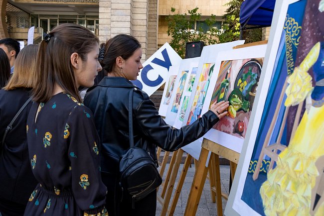 Celebrations dedicated to the 30th anniversary of KRSU have started in Bishkek