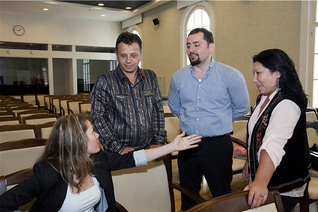 Участие А.Т. Омуркановой и Ю.М. Горяйновой в образовательной программе "История Государства Российского" (Санкт-Петербург, Россия)