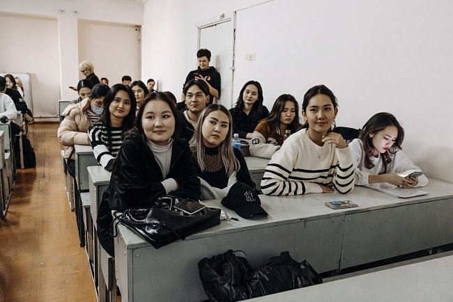 KRSU students were told about the donation of blood and its components