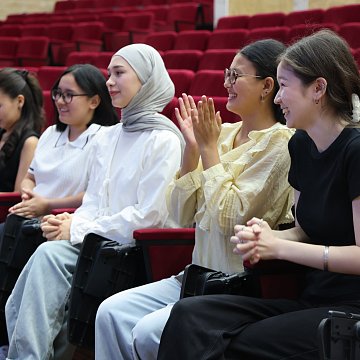 KRSU hosted a selection competition for presenters among students