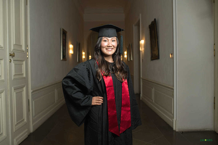 Run away from KRSU while still a student she worked at Mercedes-Benz. Where is she now?