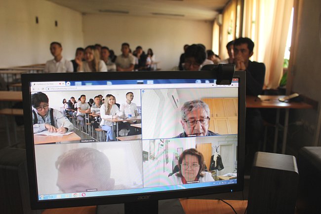 KRSU students were told about the legal aspect of the conflict between Israel and Palestine