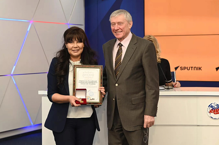 KRSU was awarded the badge of honor «For services to analytical activities»