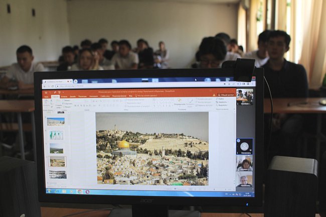KRSU students were told about the legal aspect of the conflict between Israel and Palestine
