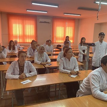 Students spent their knowledge on an anatomical quiz