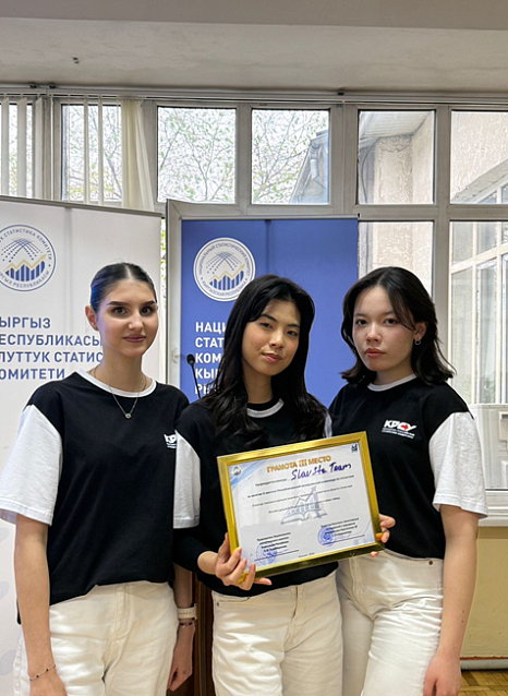 KRSU in the top three: students presented a study on the digitalization of the garment industry