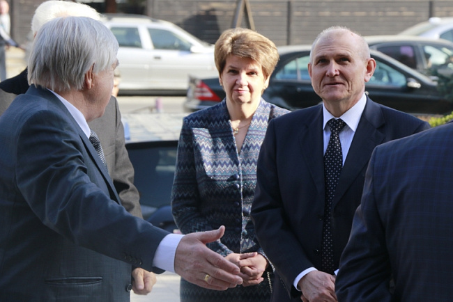 Визит в КРСУ Посла РФ в КР Николая Николаевича Удовиченко