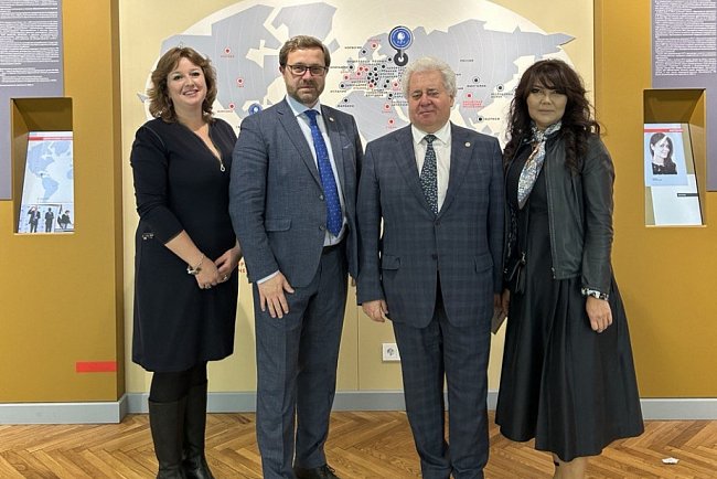 KRSU employees took part in the international conference of the Russian State University for the Humanities dedicated to historical memory and education