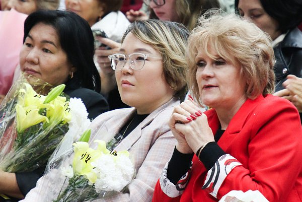 A festive concert dedicated to Teacher's Day was held at KRSU