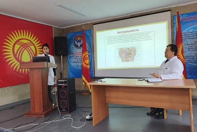 KRSU pediatricians held a round table «Upper and lower respiratory tract infections»