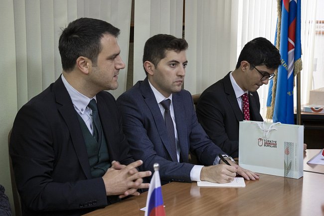 Students, undergraduates and graduate students of KRSU were told about the State Program «Turkey Scholarships»
