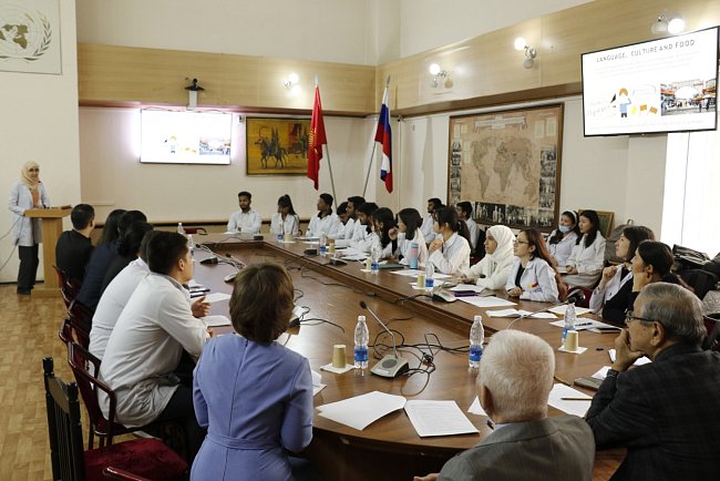 Young scientists spoke about English-language medical education in Kyrgyzstan