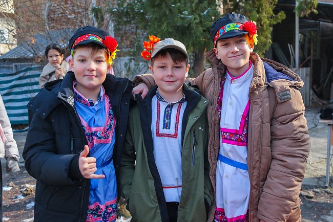 Maslenitsa was celebrated at the KRSU School