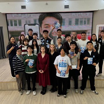 KRSU and RUDN University have begun career guidance tours to schools in Kyrgyzstan