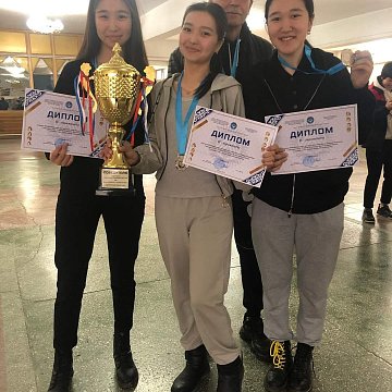 The KRSU table tennis team won second place at the 2022 Universiade