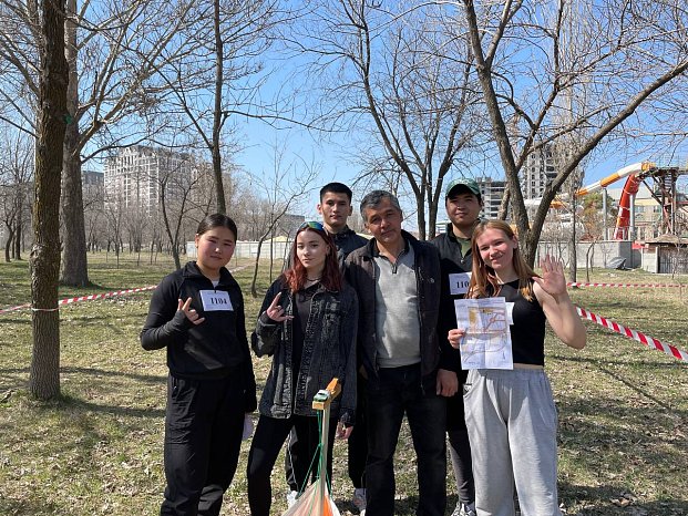 The KRSU team successfully performed at the first stage of the Bishkek Parks Cup «Bagyt Zharyshy – 2026»