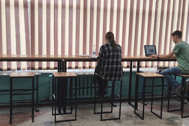 Школьникам г. Кант рассказали о перспективах обучения в КРСУ