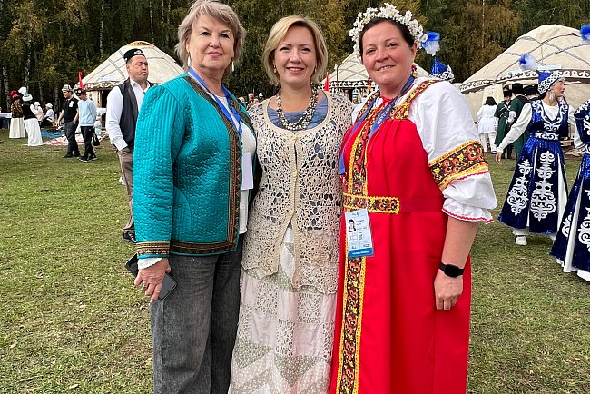 Representatives of KRSU participate in the cultural program of the IV World Nomad Games