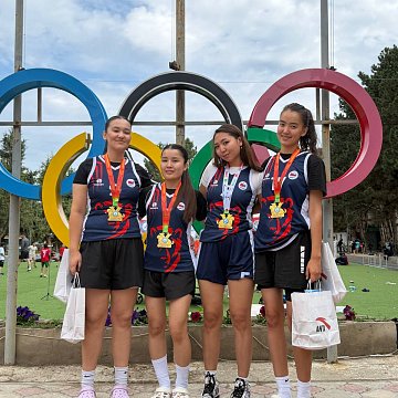 KRSU students became prize-winners of the International Sports Games «Pearl of Kyrgyzstan»